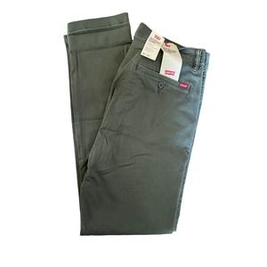 NWT Levi's XX Chino Standard Taper Stretch Green Jeans Mens 32Wx34L